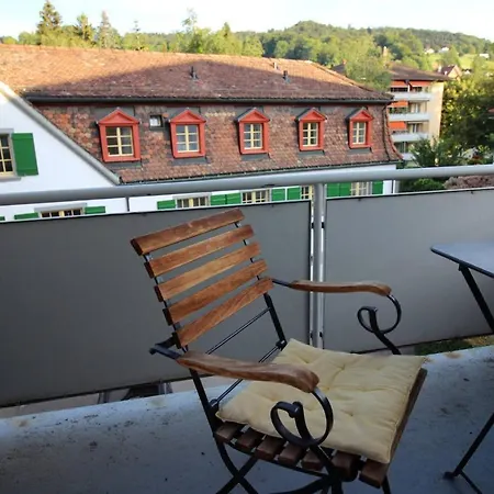 Lägenhet Casa Schilling- 2,5 With Balcony Near Hospital, St. Gallen