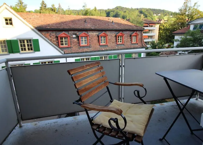 Apartamento Casa Schilling- 2,5 With Balcony Near Hospital, St. Gallen